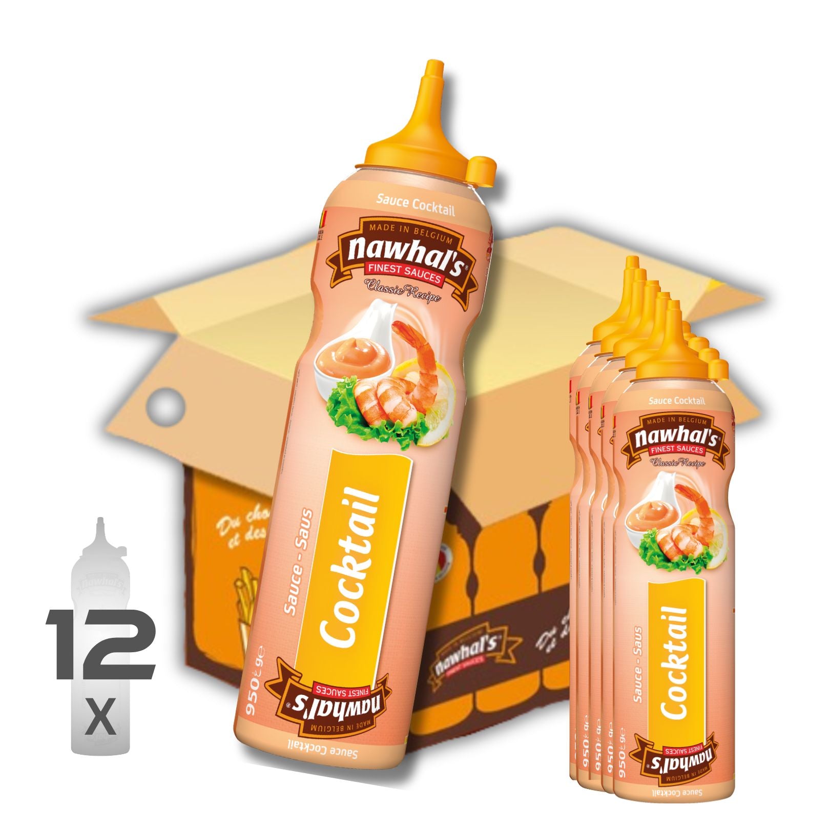 Nawhal's Cocktail Sauce Karton 12 Flaschen x 950g (inkl. MwSt)